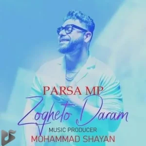 دانلود آهنگ جدید پارسا ام پی به نام ذوقتو دارم